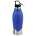 Jeffers Stainless Steel Dog Travel Water Bottle with Silicone Bowl, 24 oz - XDG3 - Blue - 24 oz - 3