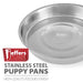 Jeffers Stainless Steel Puppy Pan Food & Water Dish - G3D6 - 3 Quart - 11