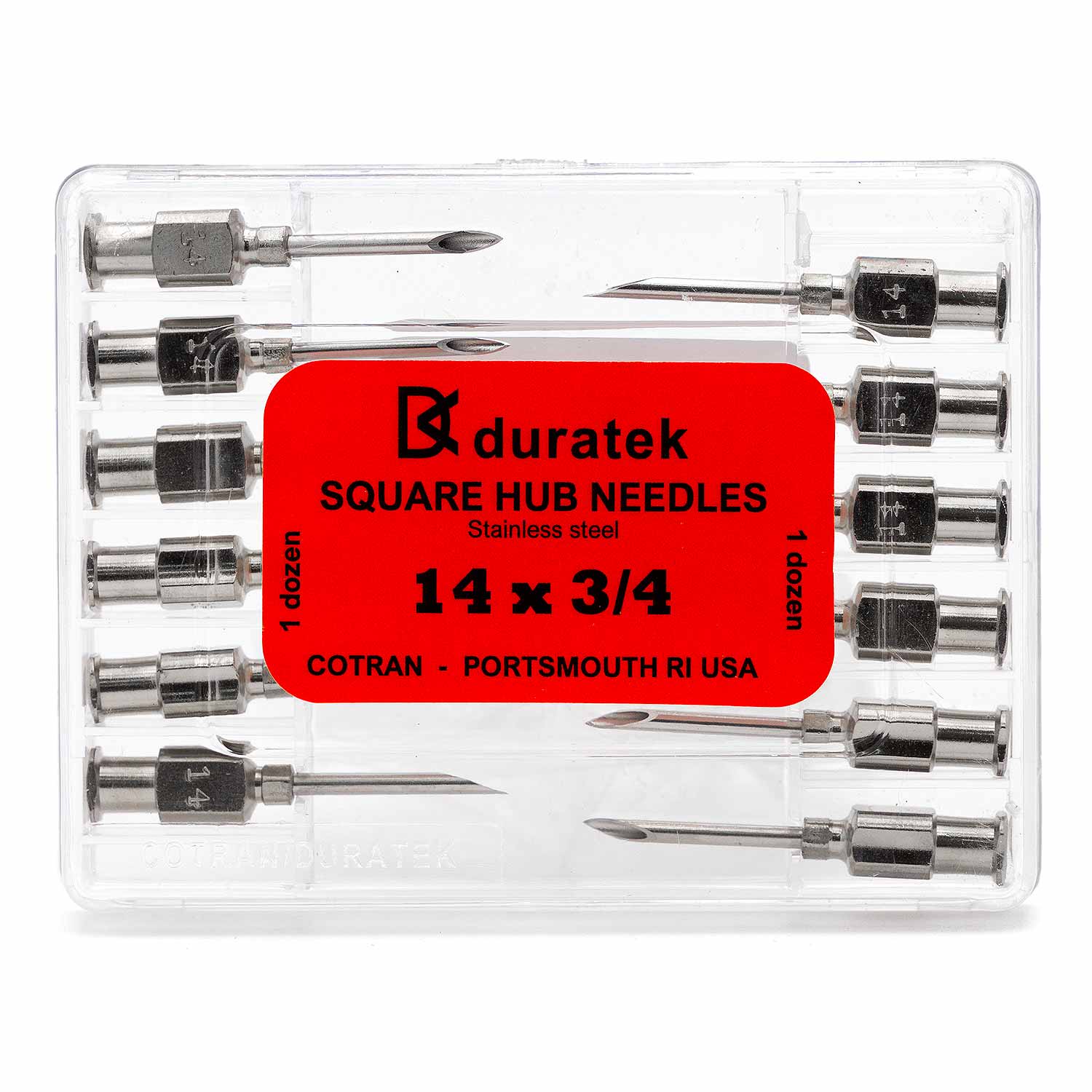 Stainless Steel Syringe Needles, 12 Pack — Jeffers