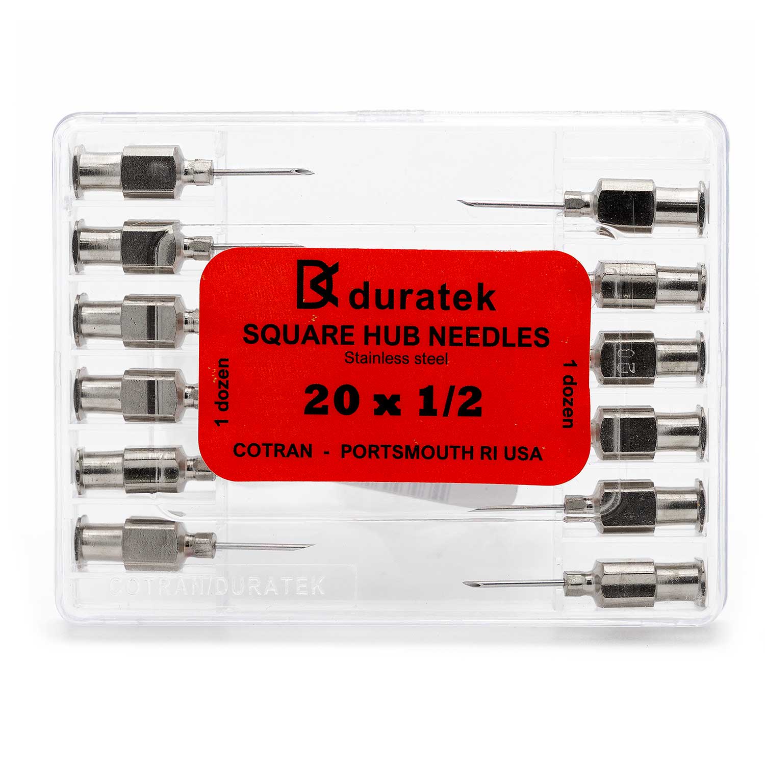 Stainless Steel Syringe Needles, 12 Pack — Jeffers