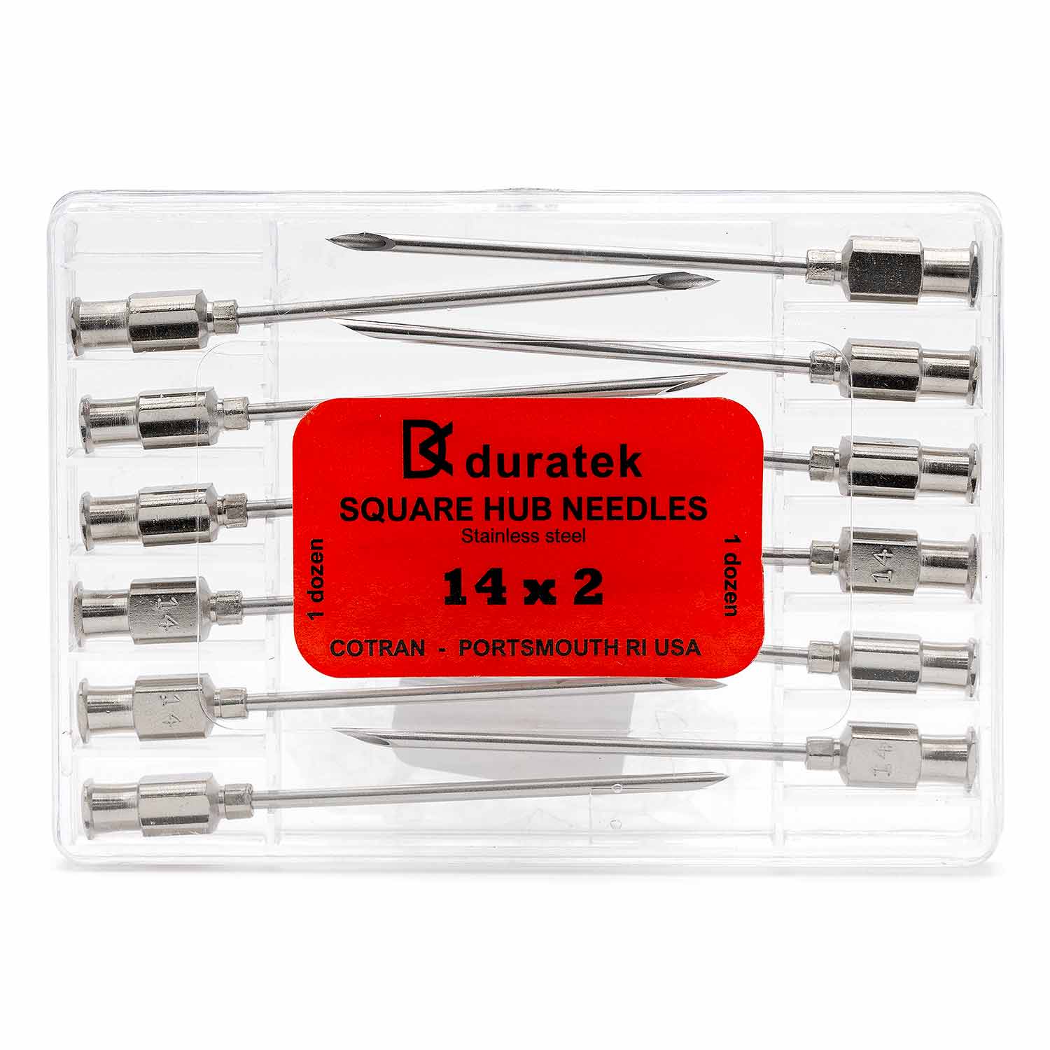 Stainless Steel Syringe Needles, 12 Pack — Jeffers