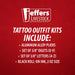 Jeffers Standard Tattoo Outfit with Roll - On Ink for Cattle & Livestock - JIRA-KIT - Ear Release with Revolving Head - 5