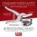 Jeffers Standard Tattoo Outfit with Roll - On Ink for Cattle & Livestock - JIRA-KIT - Ear Release with Revolving Head - 2