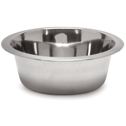 Jeffers Standard - Weight Stainless Steel Food & Water Pet Bowls - G3F1 - 1 Pint - Single - 1