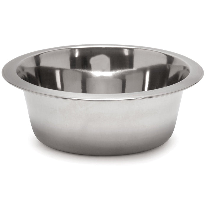 Jeffers Standard - Weight Stainless Steel Food & Water Pet Bowls - G3F1 - 1 Pint - Single - 1