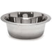 Jeffers Standard - Weight Stainless Steel Food & Water Pet Bowls - G3F1 - 1 Pint - Single - 1