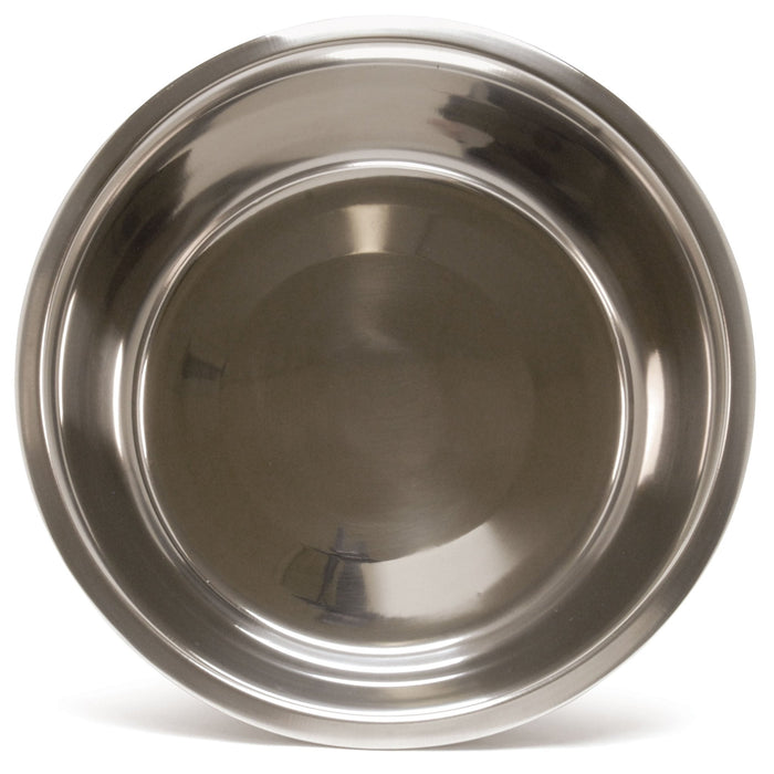 Jeffers Standard - Weight Stainless Steel Food & Water Pet Bowls - G3F3 - 3 Quart - Single - 6