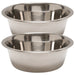 Jeffers Standard - Weight Stainless Steel Food & Water Pet Bowls - G3F4-2 - 5 Quart - 2 Pack - 21