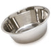 Jeffers Standard - Weight Stainless Steel Food & Water Pet Bowls - G3F4 - 5 Quart - Single - 9