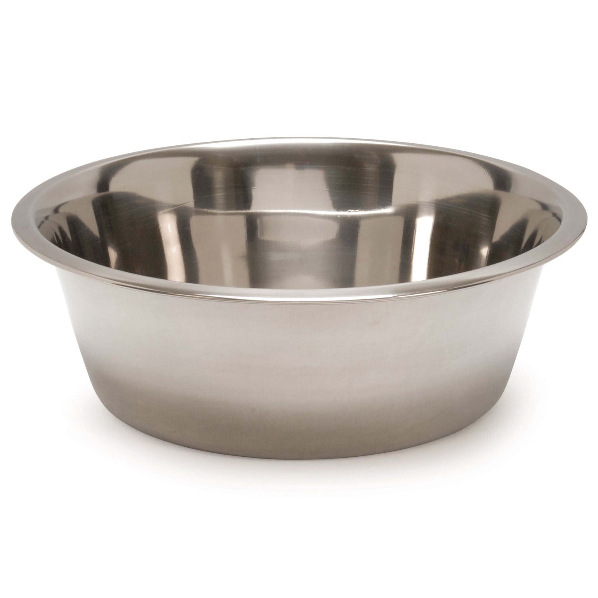 Jeffers Standard-Weight Stainless Steel Food & Water Pet Bowls 10 Quart / Single
