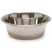 Jeffers Standard - Weight Stainless Steel Food & Water Pet Bowls - G3F5 - 10 Quart - Single - 10