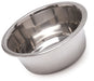 Jeffers Standard - Weight Stainless Steel Food & Water Pet Bowls - G3SS - 1 Quart - Single - 12