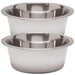 Jeffers Standard - Weight Stainless Steel Food & Water Pet Bowls - G3SS-2 - 1 Quart - 2 Pack - 30