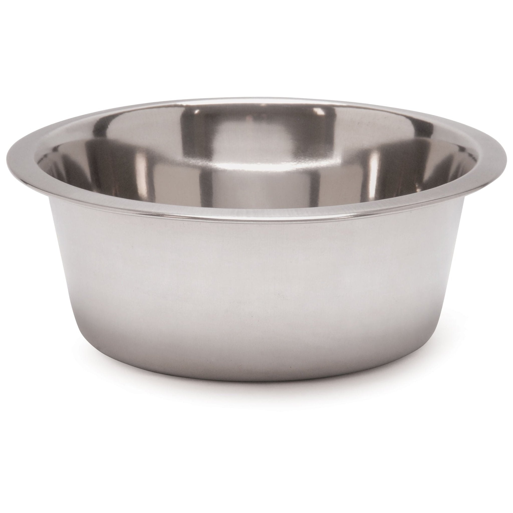 Jeffers Standard-Weight Stainless Steel Food & Water Pet Bowls 10 Quart / Single