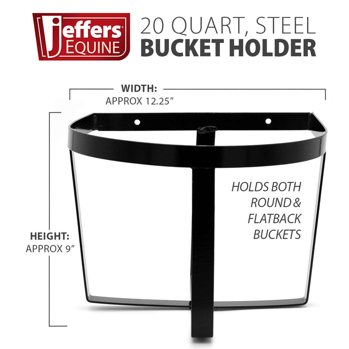 Jeffers Steel Bucket Holder - Holds 20 qt Bucket - IAS5 - 3