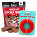 Jeffers Stuffable Dog Chew Toys with Chicken Breast Jerky Treats Kit - JEF2RJ-RY-KIT - (1) Virgo Tugger - 1 ct - 9