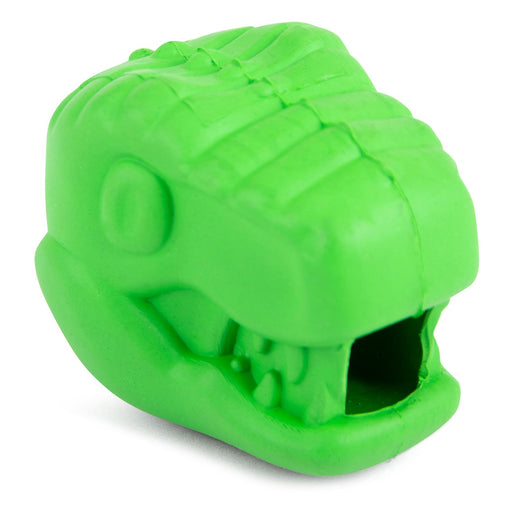 Jeffers T - Rex Natural Rubber Treat Dispensing Dental Dog Chew Toy for Medium Chewers with Vanilla Scent - I7Q5 - Small - Green - 1 - 14