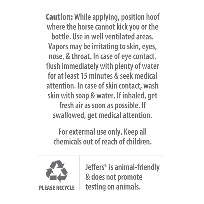 Jeffers Thrush Away Hoof Treatment for Thrush in Horses, 2 oz - TZT1 - 5