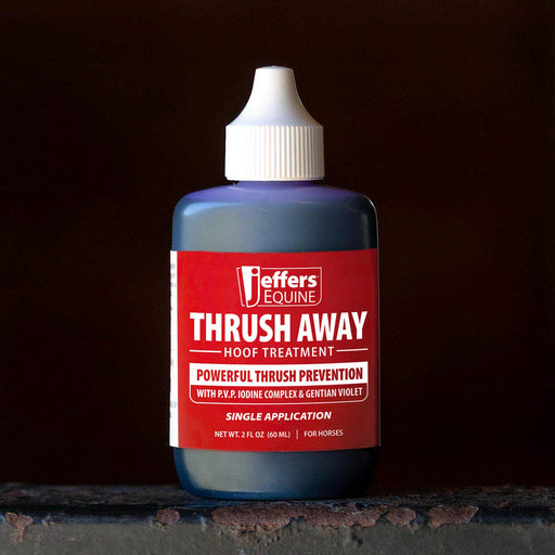 Jeffers Thrush Away Hoof Treatment for Thrush in Horses, 2 oz - TZT1 - 2