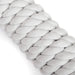 Jeffers Twisted Solid Cotton Horse Lead Ropes with Brass Bolt Snap, 10' L - IATF - White - 5