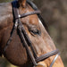 Jeffers Uniquely English "Blenheim" Leather Jumping Bridle for Horses - JEF14P - Havana - Cob - 1 - 7
