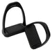 Jeffers Uniquely English Composite Stirrup Irons - IA6W - Black - 4.5" - Pair - 2