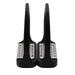 Jeffers Uniquely English Composite Stirrup Irons with Stainless Steel Pads - IA6U - Black - 4.75" - Pair - 9