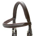 Jeffers Uniquely English "Devon" Leather Snaffle Bridle with Reins for Horses - JEF14B - Havana - Cob - 1 - 2