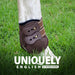 Jeffers Uniquely English Fetlock Boots for Horses, 2 - Pack - IAQO - Medium - Brown - 2 pk - 13