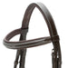 Jeffers Uniquely English "Hampton" Leather Hunter Bridle for Horses - JEF13X - Havana - Cob - 1 - 2