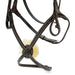 Jeffers Uniquely English Hickstead Figure - 8 Bridle with Web Reins for Horses - JEF01B - Havana - Cob - 1 - 2