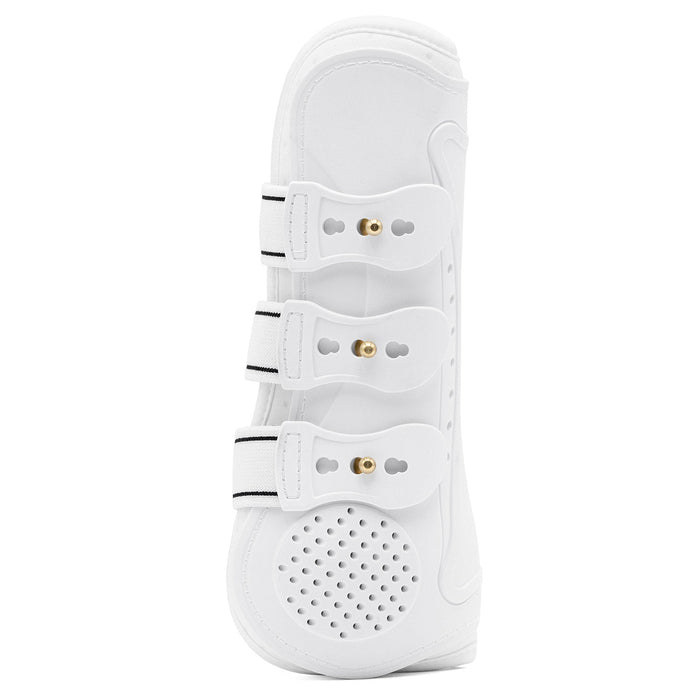 Jeffers Uniquely English Horse Tendon Boots, 2 - Pack - IAFX - Medium - White - 2 pk - 5