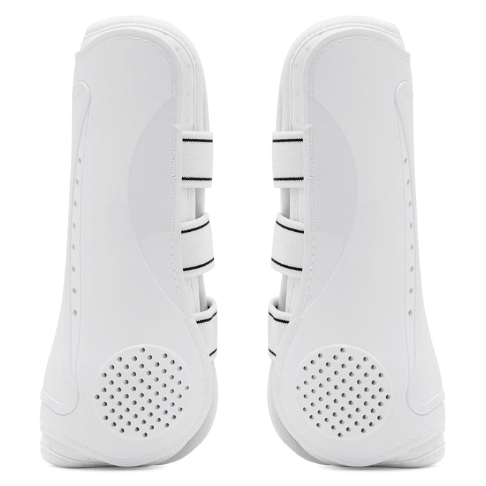 Jeffers Uniquely English Horse Tendon Boots, 2 - Pack - IAFX - Medium - White - 2 pk - 6