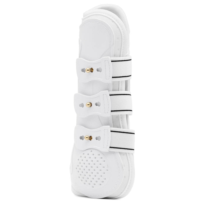 Jeffers Uniquely English Horse Tendon Boots, 2 - Pack - IAFX - Medium - White - 2 pk - 7