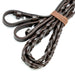 Jeffers Uniquely English Leather Laced Reins, Havana - JEF14X - Hook & Stud Bit Ends - Havana - 1 - 12