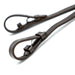 Jeffers Uniquely English Leather Laced Reins, Havana - JEF14Y - Buckle Bit Ends - Havana - 1 - 10