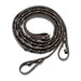 Jeffers Uniquely English Leather Laced Reins, Havana - JEF14Y - Buckle Bit Ends - Havana - 1 - 7