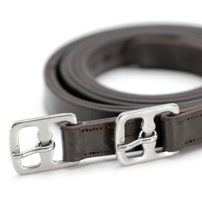 Jeffers Uniquely English Stirrup Leathers - JEF15G - 48" - Havana - 1 - 3