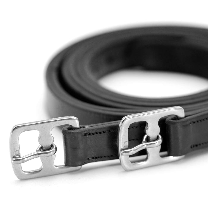 Jeffers Uniquely English Stirrup Leathers - JEF15K - 48" - Black - 1 - 9
