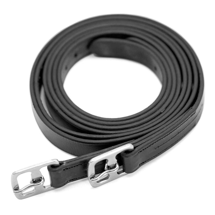 Jeffers Uniquely English Stirrup Leathers - JEF15K - 48" - Black - 1 - 7
