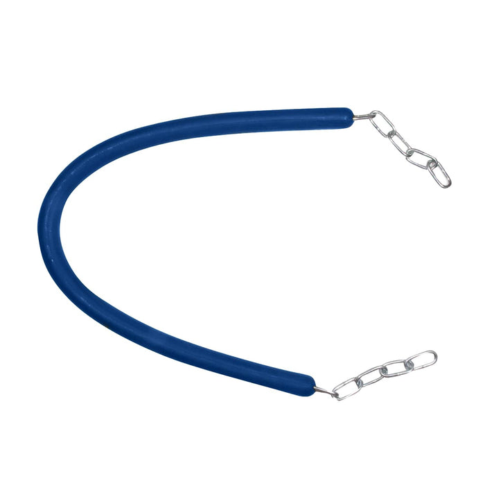 Jeffers Vinyl - Coated Steel Horse Stall Chains, 42" - IASS - Navy - 1