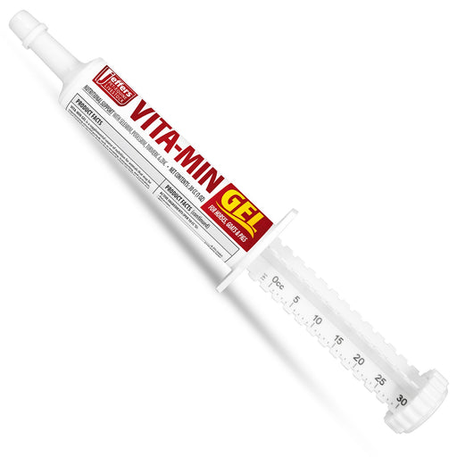 Jeffers Vita - Min Gel with Vit E & B12 for Cattle, Horses, Sheep, Goats & Swine - JEF2P2 - 30 cc - 1 - 1