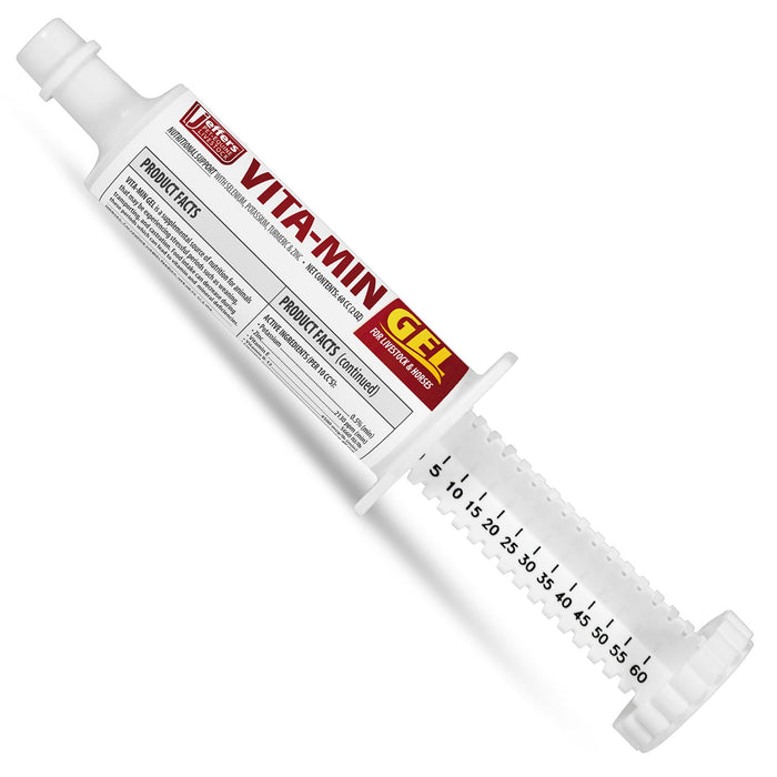 Jeffers Vita - Min Gel with Vit E & B12 for Cattle, Horses, Sheep, Goats & Swine - JEF2P3 - 60 cc - 1 - 3