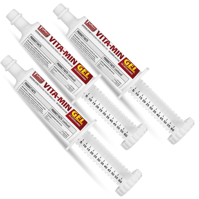 Jeffers Vita - Min Gel with Vit E & B12 for Cattle, Horses, Sheep, Goats & Swine - JEF2P3-3PK - 60 cc - 3 - 10