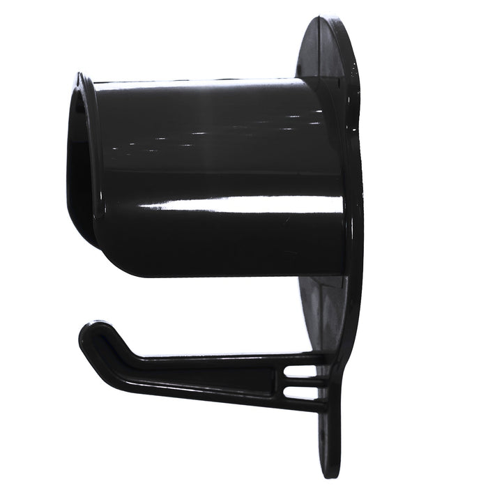 Jeffers Wall Mount Durable Plastic Horse Bridle Bracket - IAH7-4 - Black - 4 - 6