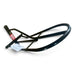 Jeffers Wall Mount English Saddle Rack with Tack Hook - IAS3 - Black - Each - 6