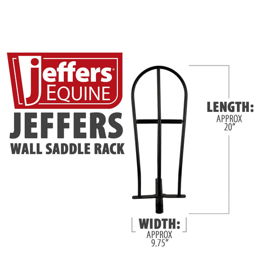 Jeffers Wall Saddle Rack - Jeffers - Horse Supplies > Horse Tack > Saddle Racks