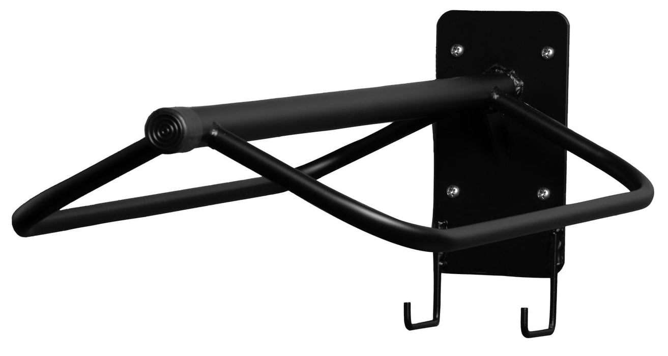 Rope Halter Display Rack Wall Saddle Rack with Hooks, Black — Jeffers