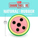 Jeffers Watermelon Natural Rubber Treat Dispensing Dog Dental Chew Toy with Vanilla Scent - I7QU - Multi - Small - 1 - 3
