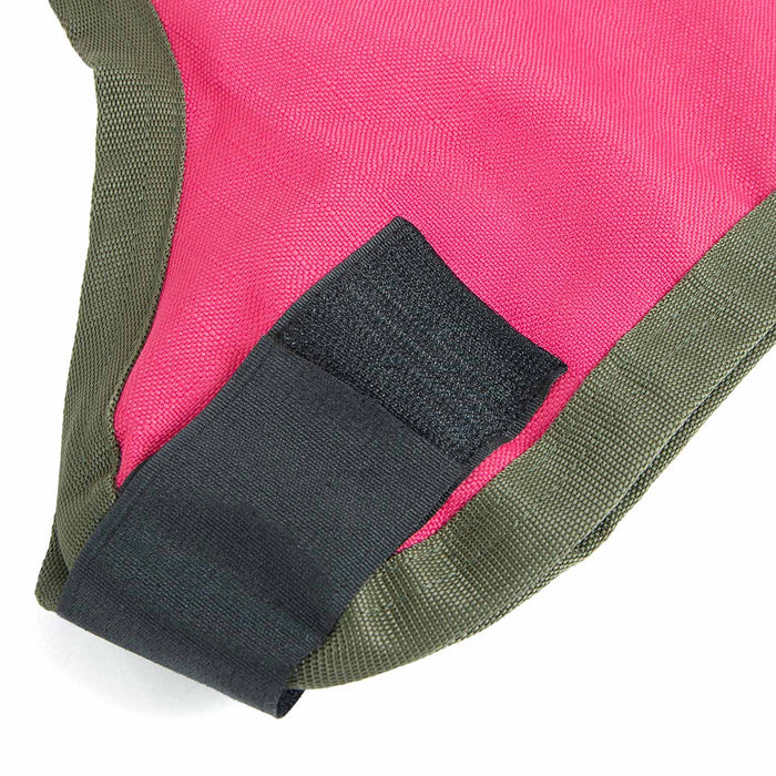 Jeffers Waterproof Breathe - Comfort 600D Ripstop Dog Blanket, 200 Gram - I2J4 - Rose with Brown - 8" - 17